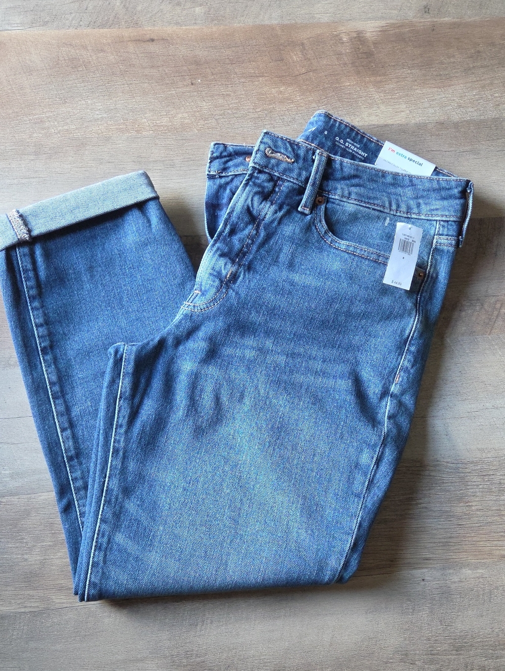 Old Navy OG Straight Ankle High Rise Jeans Size 8